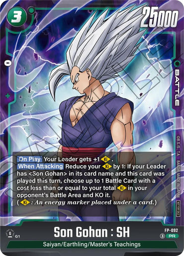 Son Gohan:SH (FP-092) (Ultimate Battle 2026 Vol. 3) [Fusion World Tournament Cards]