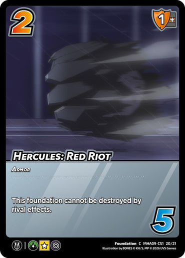 Hercules: Red Riot [Challenger Series: My Hero Academia - Final Battle]