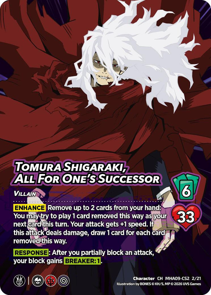Tomura Shigaraki, All For One's Successor [Challenger Series: My Hero Academia - Final Battle]