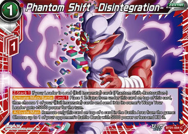Phantom Shift -Disintegration- (BT31-004) [Impact Beyond Dimensions]