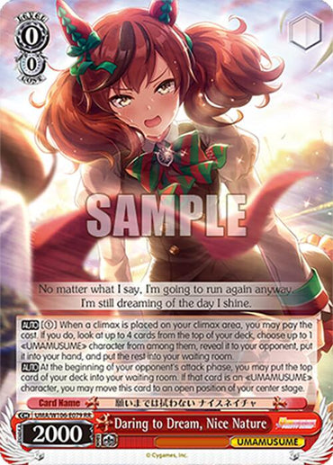 Daring to Dream, Nice Nature (UMA/W106-E079) [Umamusume: Pretty Derby]