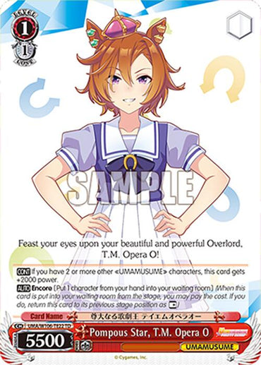 Pompous Star, T.M. Opera O (UMA/W106-TE22) [Umamusume: Pretty Derby]