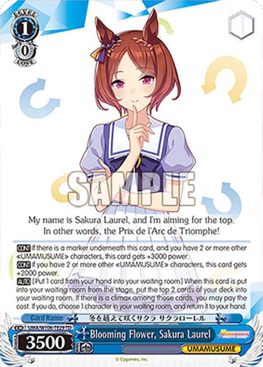 Blooming Flower, Sakura Laurel (UMA/W106-TE29) [Umamusume: Pretty Derby]