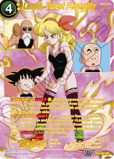 Launch, Violent Personality (SPR) (BT31-066) [Impact Beyond Dimensions]