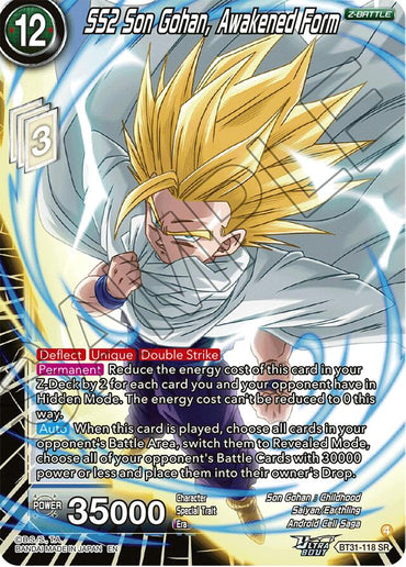 SS2 Son Gohan, Awakened Form (BT31-118) [Impact Beyond Dimensions]