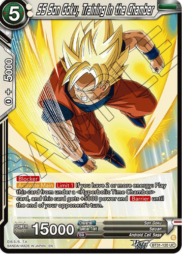 SS Son Goku, Training in the Chamber (BT31-120) [Impact Beyond Dimensions]