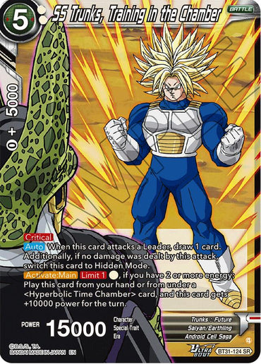 SS Trunks, Training in the Chamber (BT31-124) [Impact Beyond Dimensions]