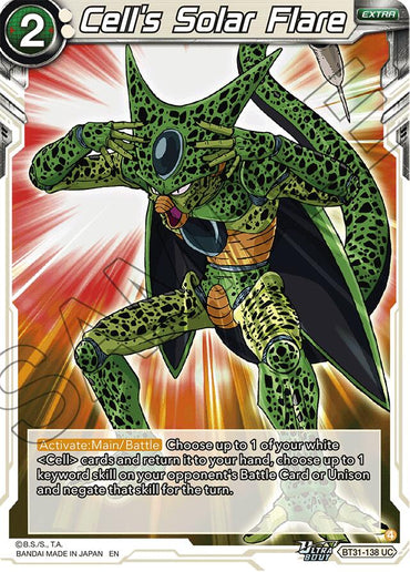 Cell's Solar Flare (BT31-138) [Impact Beyond Dimensions]