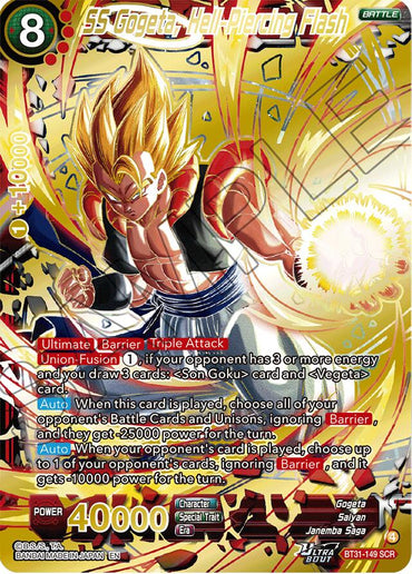 SS Gogeta, Hell-Piercing Flash (BT31-149) [Impact Beyond Dimensions]
