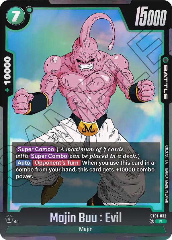 Majin Buu : Evil (ST01-032) [Story Booster 01]