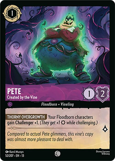 Pete - Created by the Vine (52/207) [Attack of the Vine!]