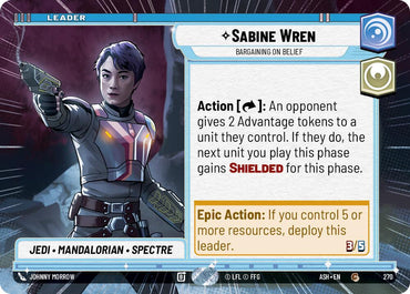 Sabine Wren - Bargaining on Belief (270) (Hyperspace) (270) [Ashes of the Empire]