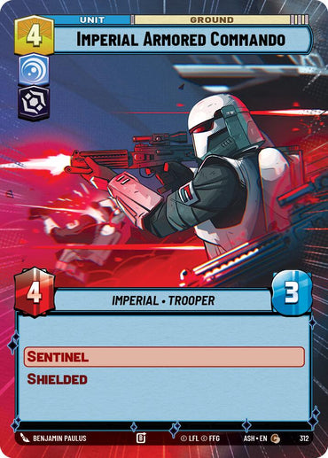 Imperial Armored Commando (312) (Hyperspace) (312) [Ashes of the Empire]