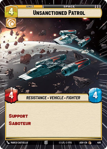 Unsanctioned Patrol (486) (Hyperspace) (486) [Ashes of the Empire]