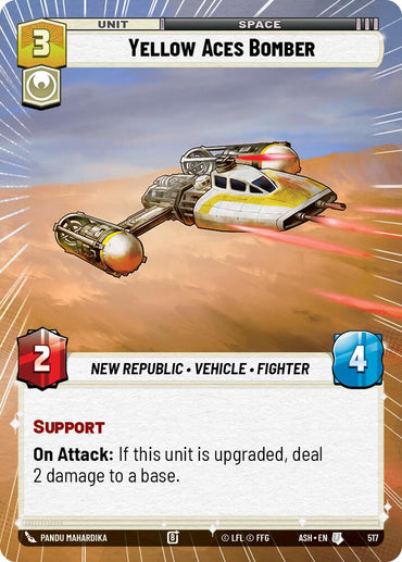 Yellow Aces Bomber (517) (Hyperspace) (517) [Ashes of the Empire]