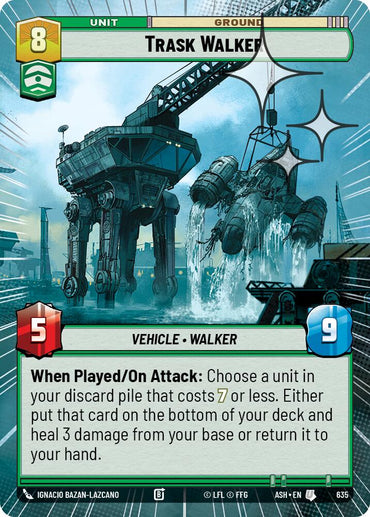 Trask Walker (635) (Hyperspace Foil) (635) [Ashes of the Empire]