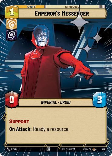 Emperor's Messenger (691) (Hyperspace Foil) (691) [Ashes of the Empire]