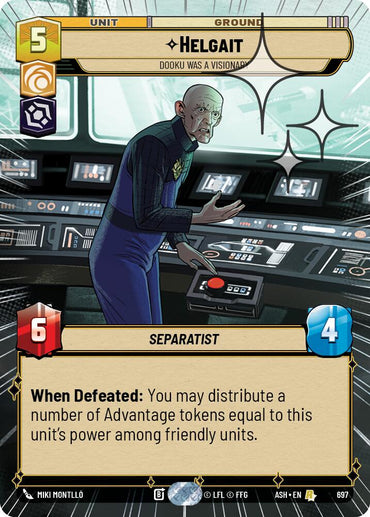 Helgait - Dooku Was a Visionary (697) (Hyperspace Foil) (697) [Ashes of the Empire]