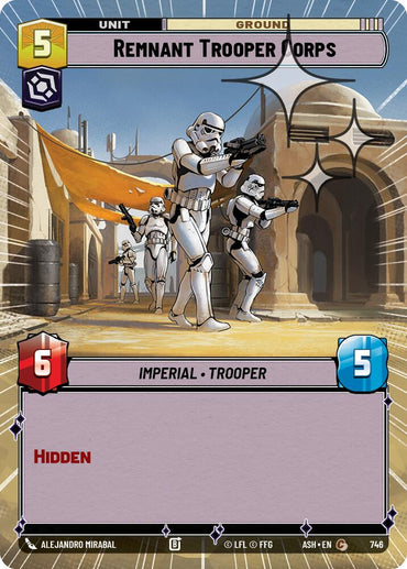 Remnant Trooper Corps (746) (Hyperspace Foil) (746) [Ashes of the Empire]