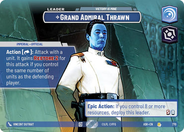 Grand Admiral Thrawn - Victory is Mine (770) (Showcase) (770) [Ashes of the Empire]