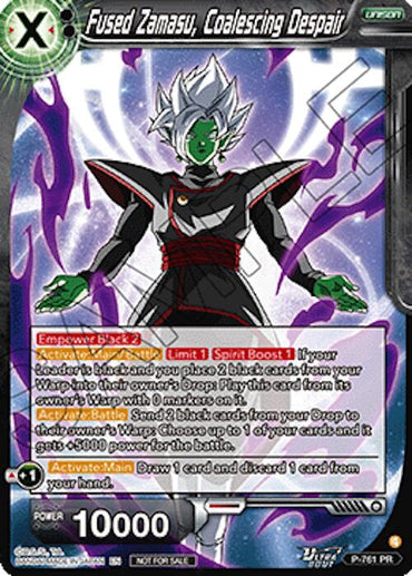 Fused Zamasu, Coalescing Despair (Deluxe Pack 2026 Vol.2) (P-761) [Tournament Promotion Cards]