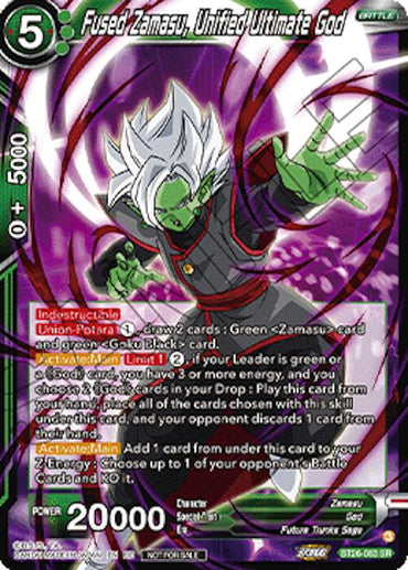 Fused Zamasu, Unified Ultimate God (Deluxe Pack 2026 Vol.2) (BT26-083) [Tournament Promotion Cards]