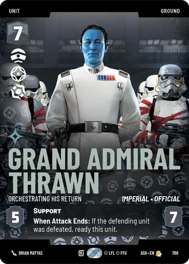 Grand Admiral Thrawn - Orchestrating His Return (788) (Prestige) (788) [Ashes of the Empire]