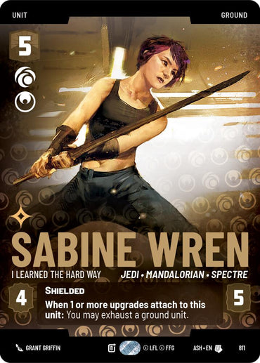 Sabine Wren - I Learned the Hard Way (811) (Prestige) (811) [Ashes of the Empire]