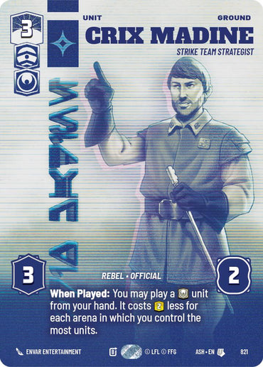Crix Madine - Strike Team Strategist (821) (Prestige) (821) [Ashes of the Empire]