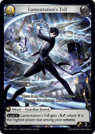 Lamentation's Toll (014) [Supporter Pack 4]
