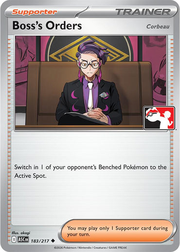 Boss's Orders [Corbeau] (183/217) [Prize Pack Series Nine]