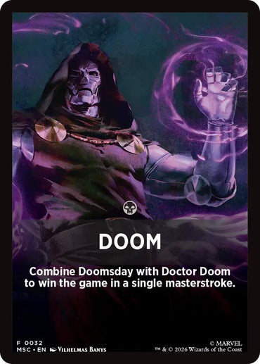 Doom Theme Card [Marvel Super Heroes Commander]