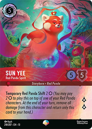 Sun Yee - Red Panda Spirit (Epic) (218/207) [Attack of the Vine!]