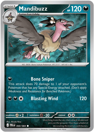 Mandibuzz (050/084) [Mega Evolution: Pitch Black]
