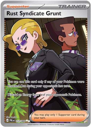 Rust Syndicate Grunt (112/084) [Mega Evolution: Pitch Black]