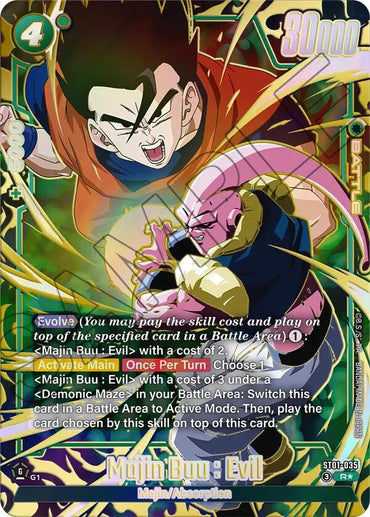 Majin Buu : Evil (ST01-035) (Alternate Art) [Story Booster 01]