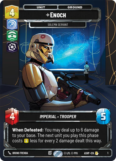 Enoch - Solemn Servant (1) (1) [Ashes of the Empire Weekly Play Promos]