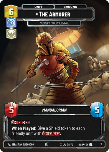 The Armorer - Secrecy is Our Survival (7) (7) [Ashes of the Empire Weekly Play Promos]