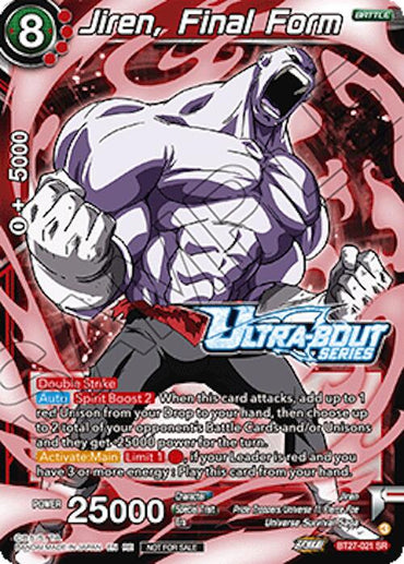 Jiren, Final Form (Event Pack 19) (BT27-021) [Tournament Promotion Cards]
