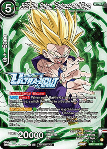 SS2 Son Gohan, Sadness and Rage (Event Pack 19) (BT27-059) [Tournament Promotion Cards]