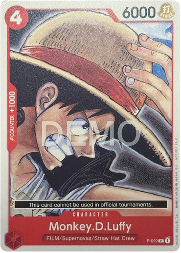 Monkey.D.Luffy (P-022) [One Piece Demo Deck Cards]