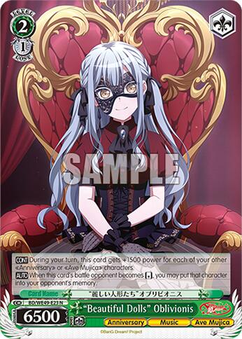"Beautiful Dolls" Oblivionis (BD/WE49-E23) [BanG Dream! 10th Anniversary! Premium Booster]