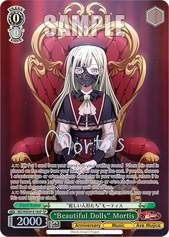 "Beautiful Dolls" Mortis (BD/WE49-E18SP) [BanG Dream! 10th Anniversary! Premium Booster]