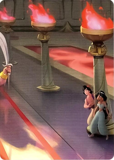 Reign of Jafar Puzzle Insert (Version 1 of 2) (Bottom Right) [Reign of Jafar]