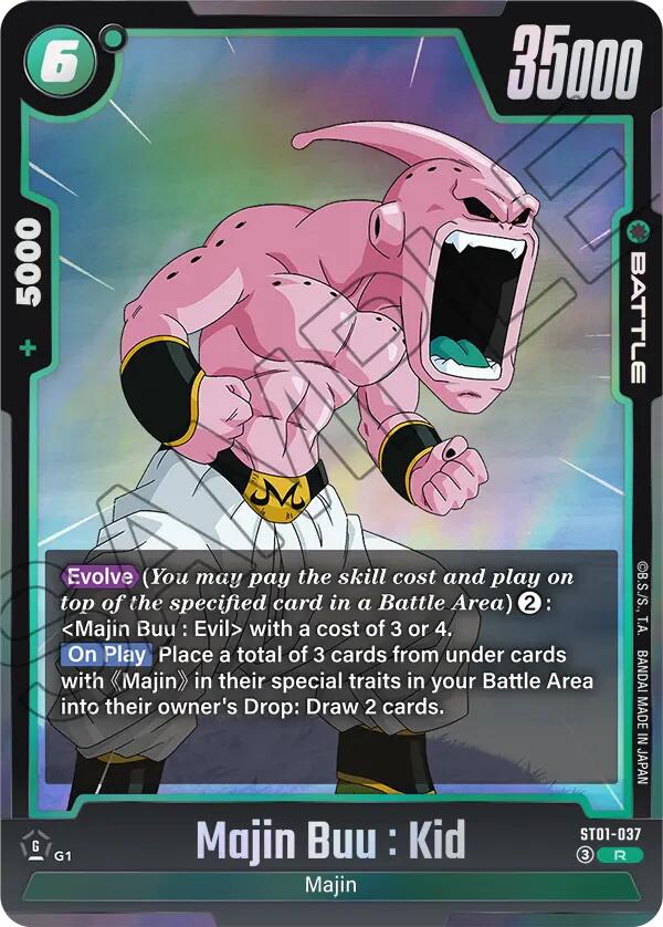 Majin Buu : Kid (ST01-037) [Story Booster 01]