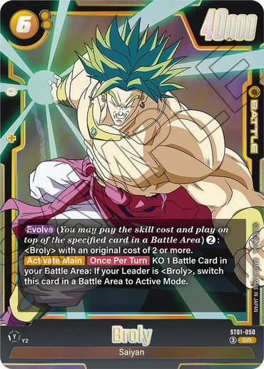 Broly (ST01-050) [Story Booster 01]