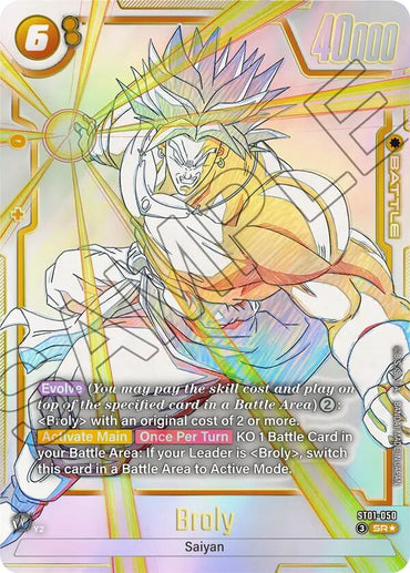 Broly (ST01-050) (Alternate Art) [Story Booster 01]