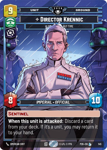 Director Krennic - I Lose Nothing But Time (145) (Prize Wall) (145) [Galactic Championship 2026]