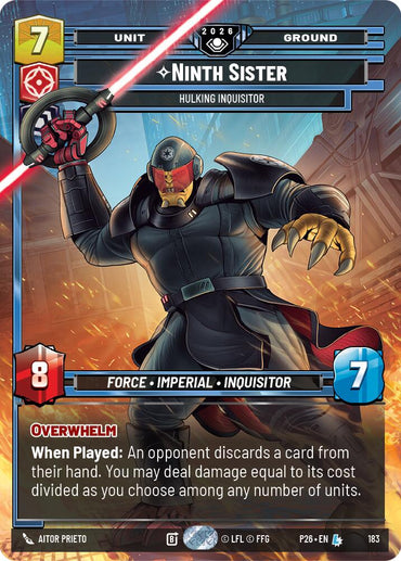 Ninth Sister - Hulking Inquisitor (183) (183) [Galactic Championship 2026]