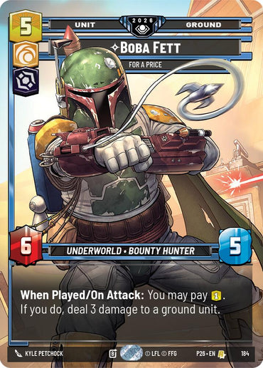Boba Fett - For a Price (184) (184) [Galactic Championship 2026]